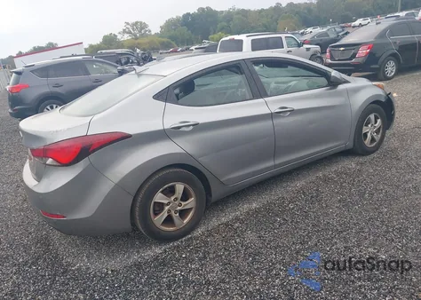 2015 Hyundai Elantra Se from USA, damaged, VIN 5NPDH4AE1FH580270
